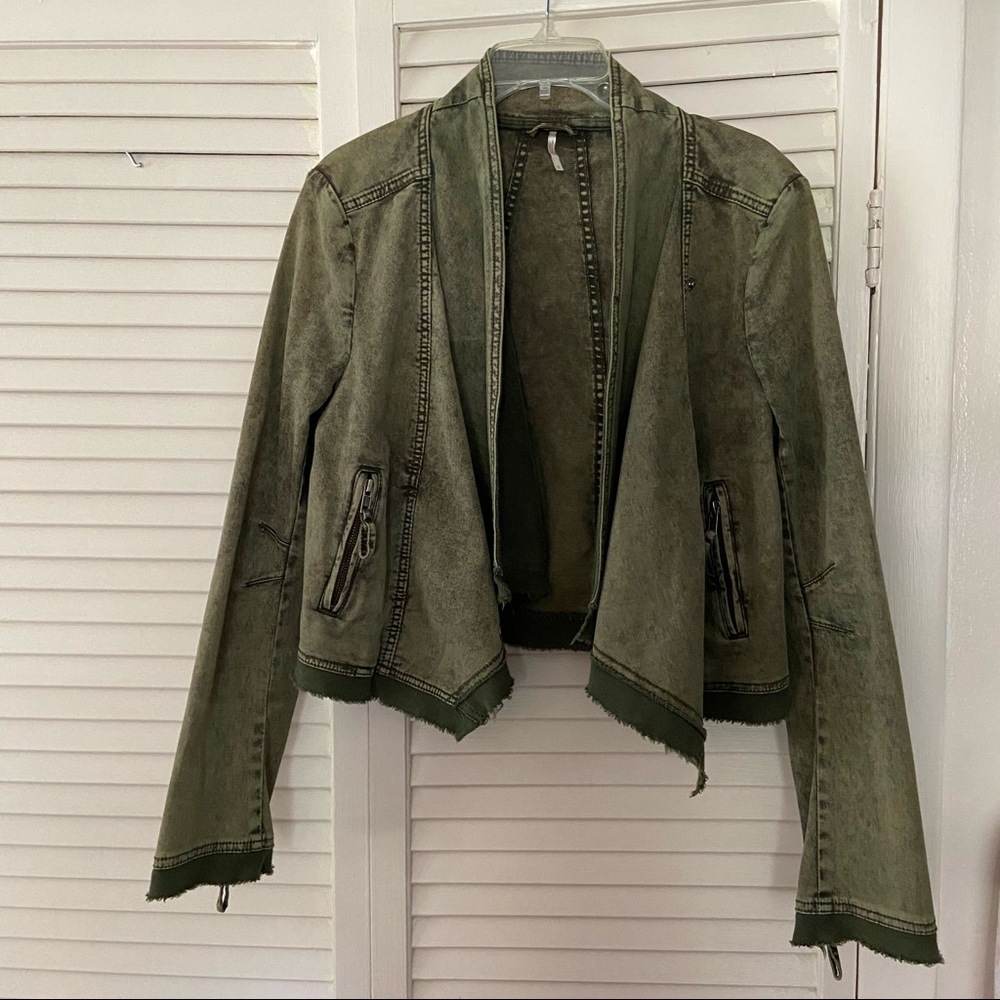 Free People Assymetrical Jacket